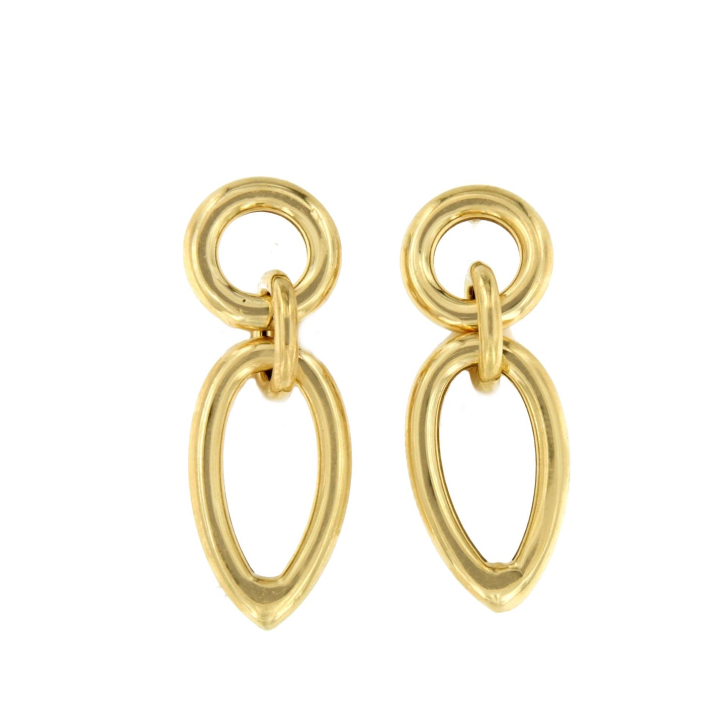 MARTIL earrings in sterling silver plated with gold