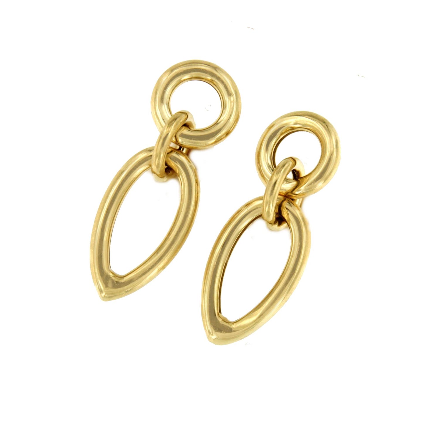 MARTIL earrings in sterling silver plated with gold