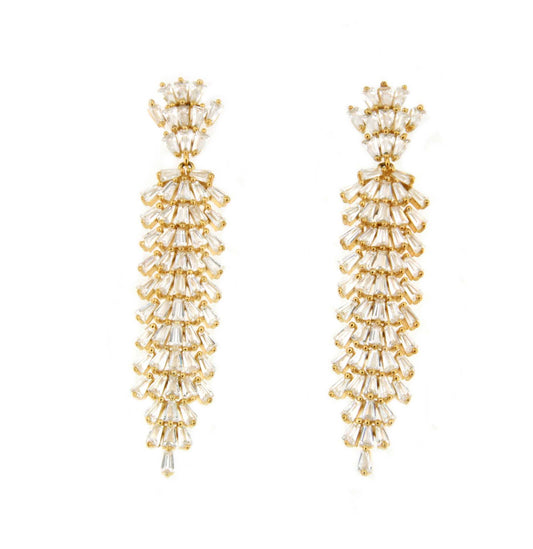 SES ILLETES earrings in sterling silver plated