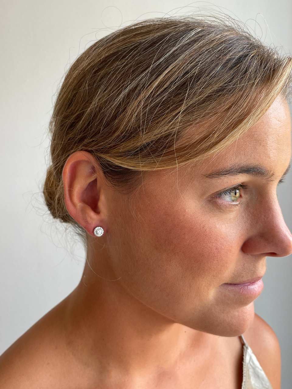 Copenhagen detachable earrings in sterling silver with cubic zirconia