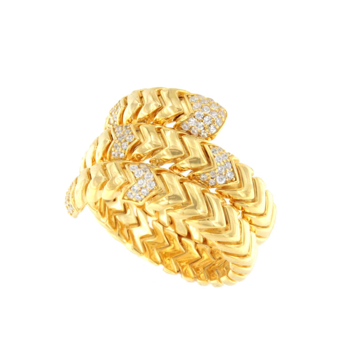 Anillo RIMA plata 1ª ley bañada oro 18 ktes