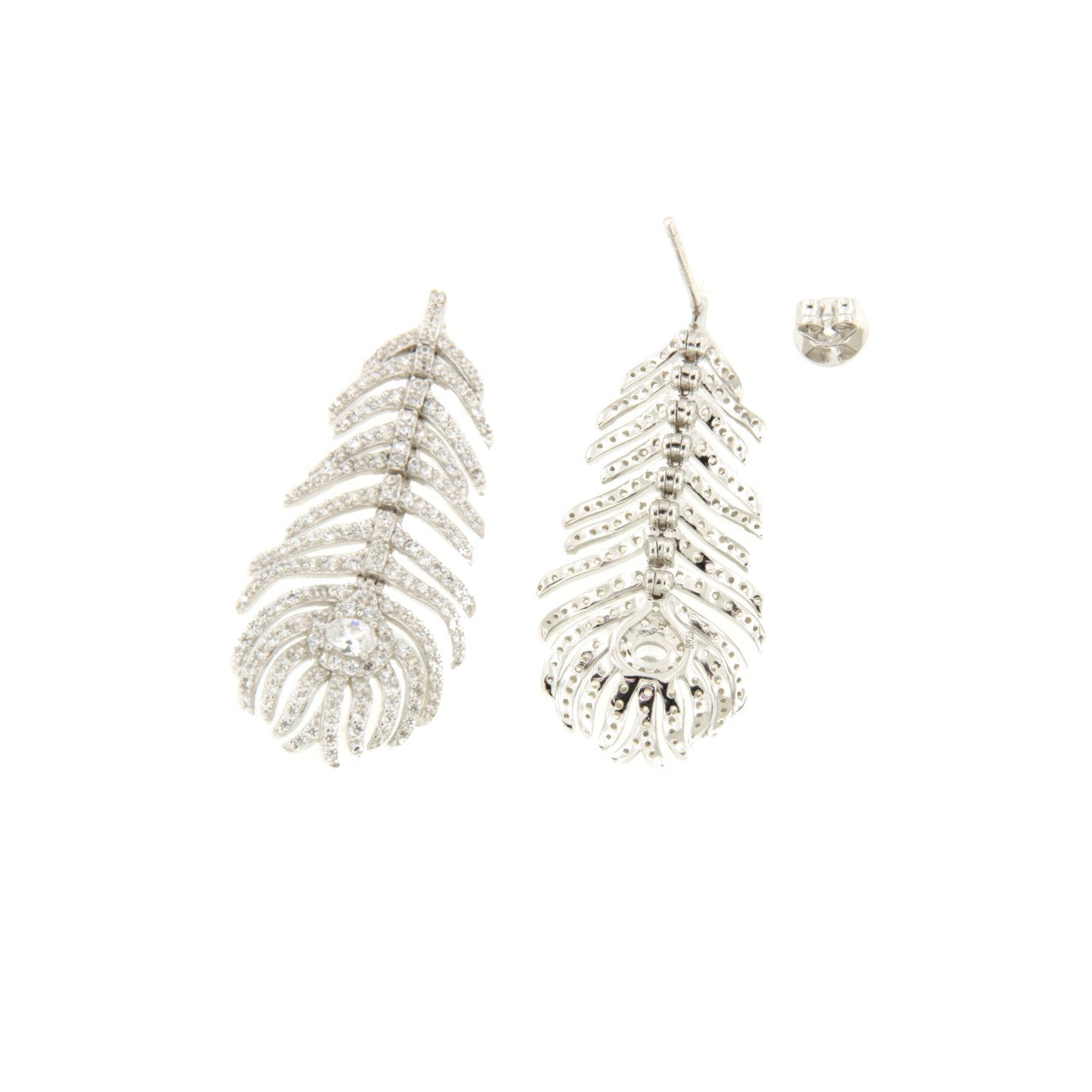 Pendiente BRISA en plata 925 ml circonitas