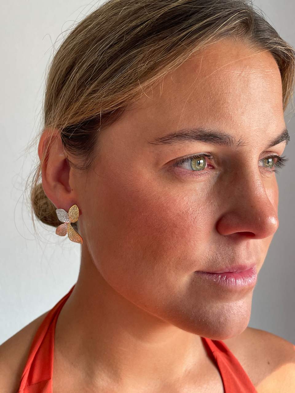 Pendientes ALAIA en plata de ley con circonitas