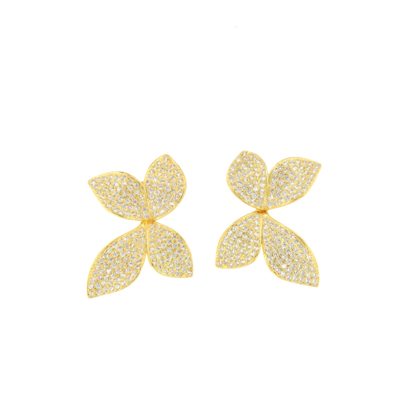 Pendientes ALAIA en plata de ley con circonitas