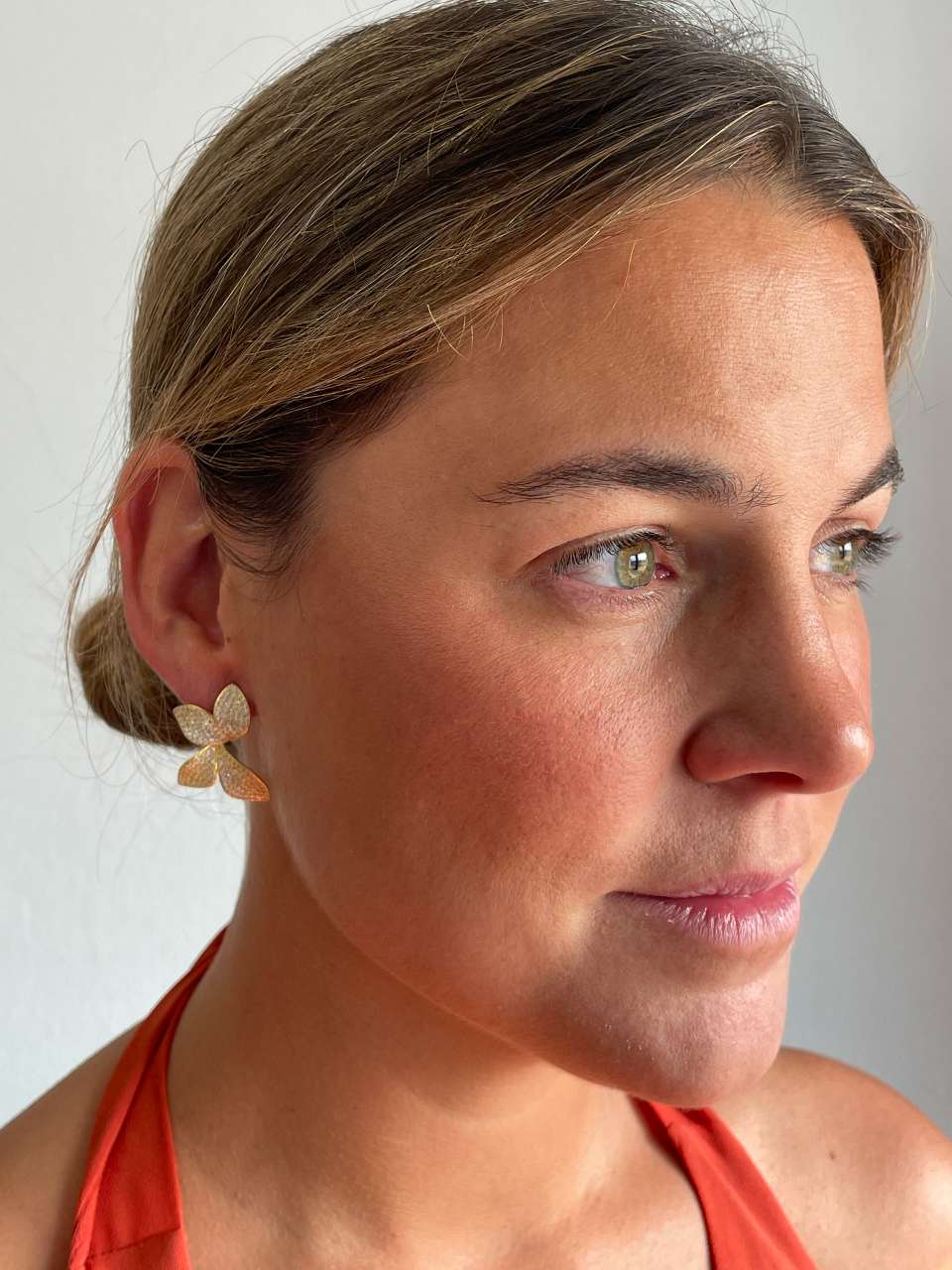 Pendientes ALAIA en plata de ley con circonitas