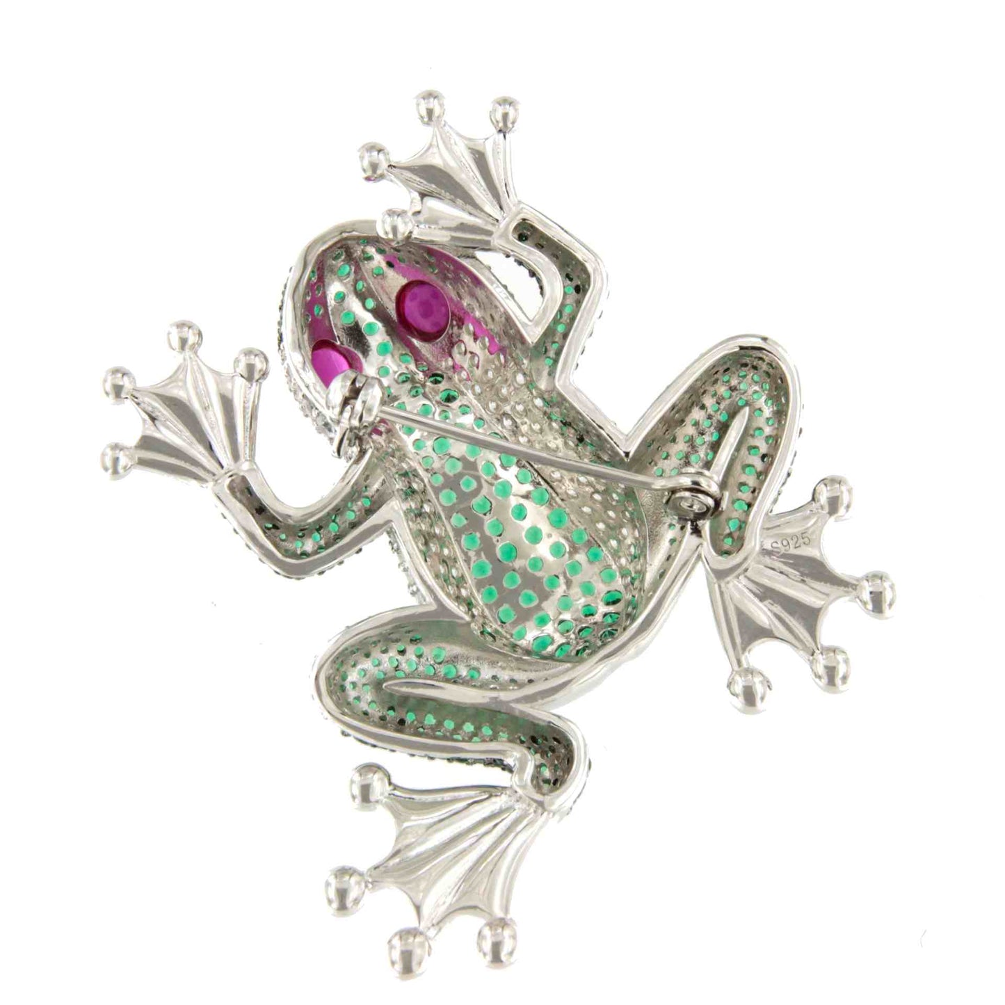 Broche RANA de platacon circonitas