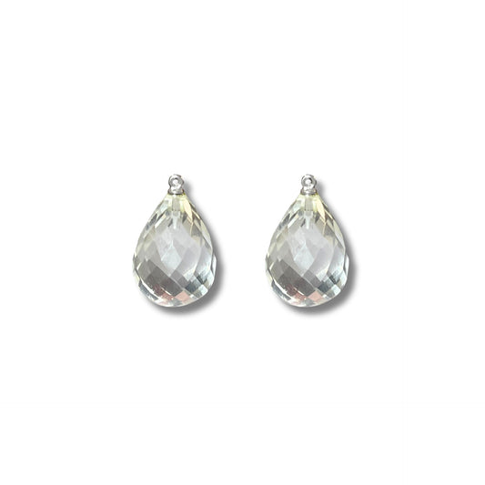 SICILIA transparent knobs for detachable earrings