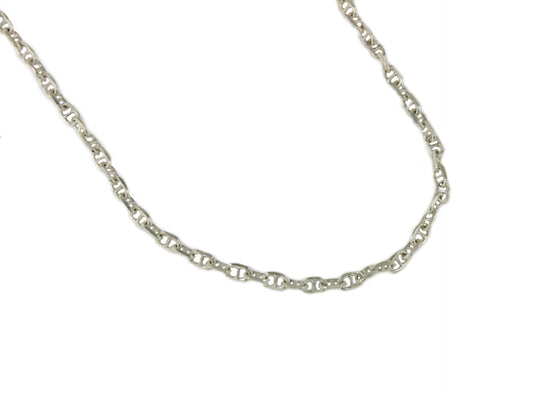FARUD chain in 925 sterling silver, typical boat link