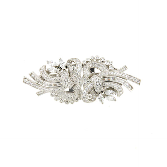 Broche IGUANA desmontable en pendientes de plata 925 ml