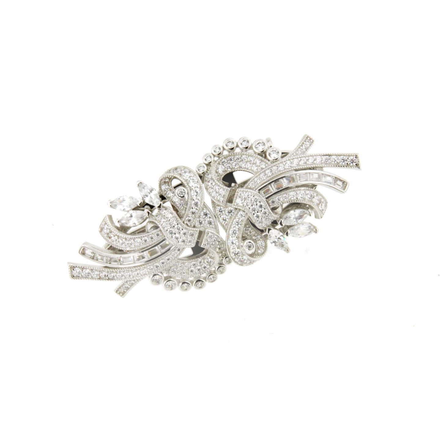 Broche IGUANA desmontable en pendientes de plata 925 ml