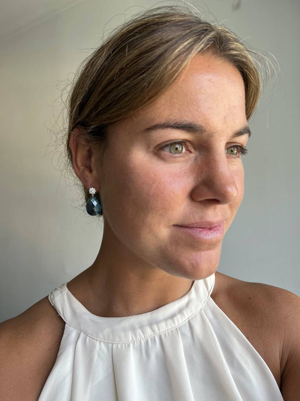 ELBO detachable earrings in 18k gold with diamonds