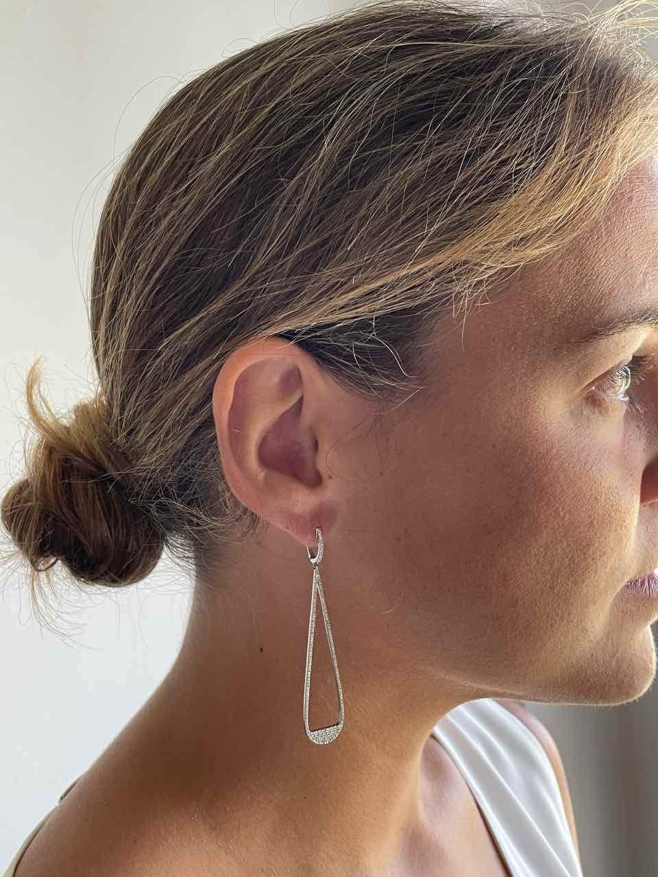 ALTAIR, pendientes de oro y diamantes