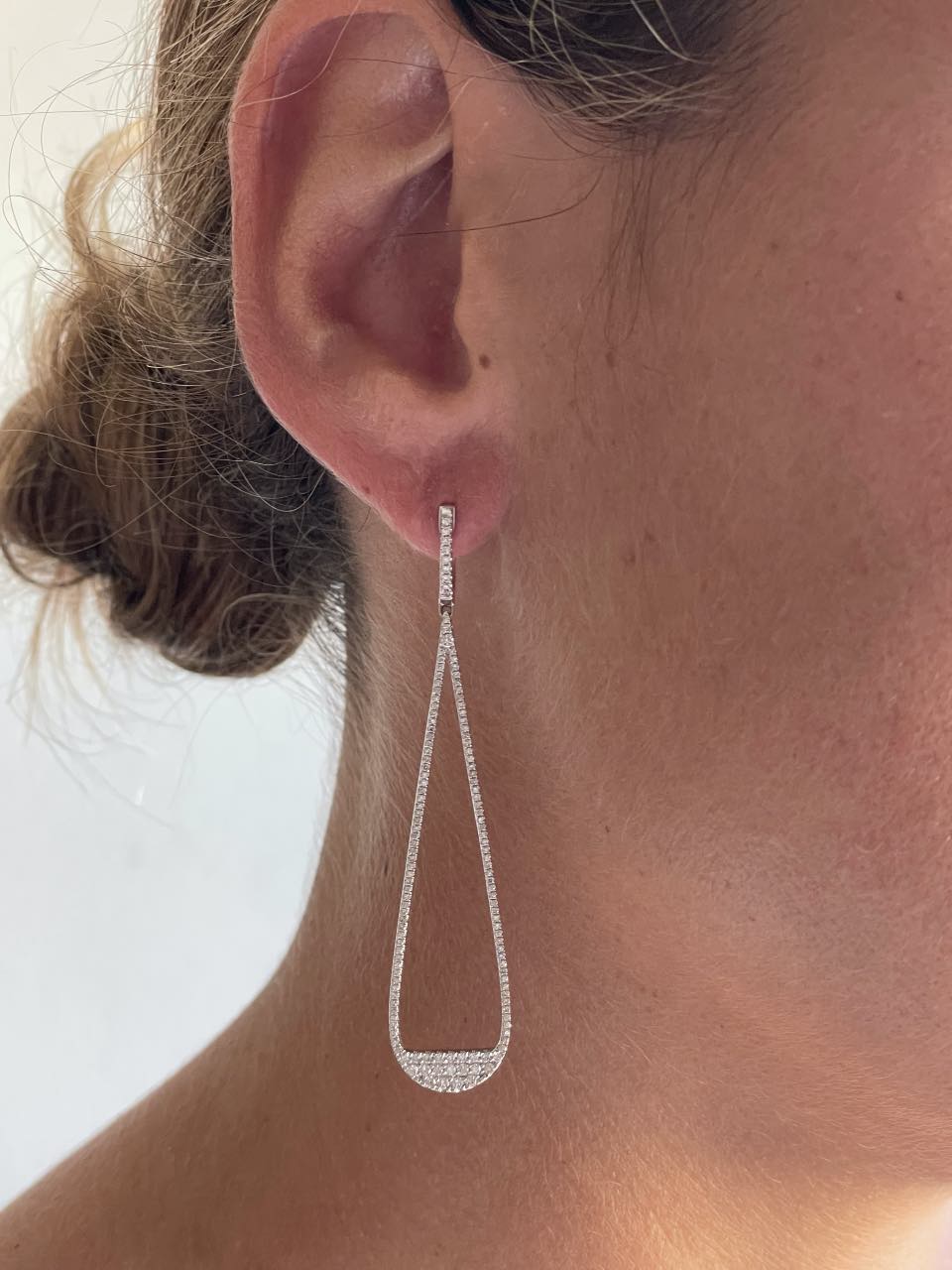 ALTAIR, pendientes de oro y diamantes