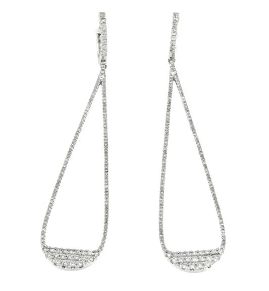 ALTAIR, gold and diamond earrings