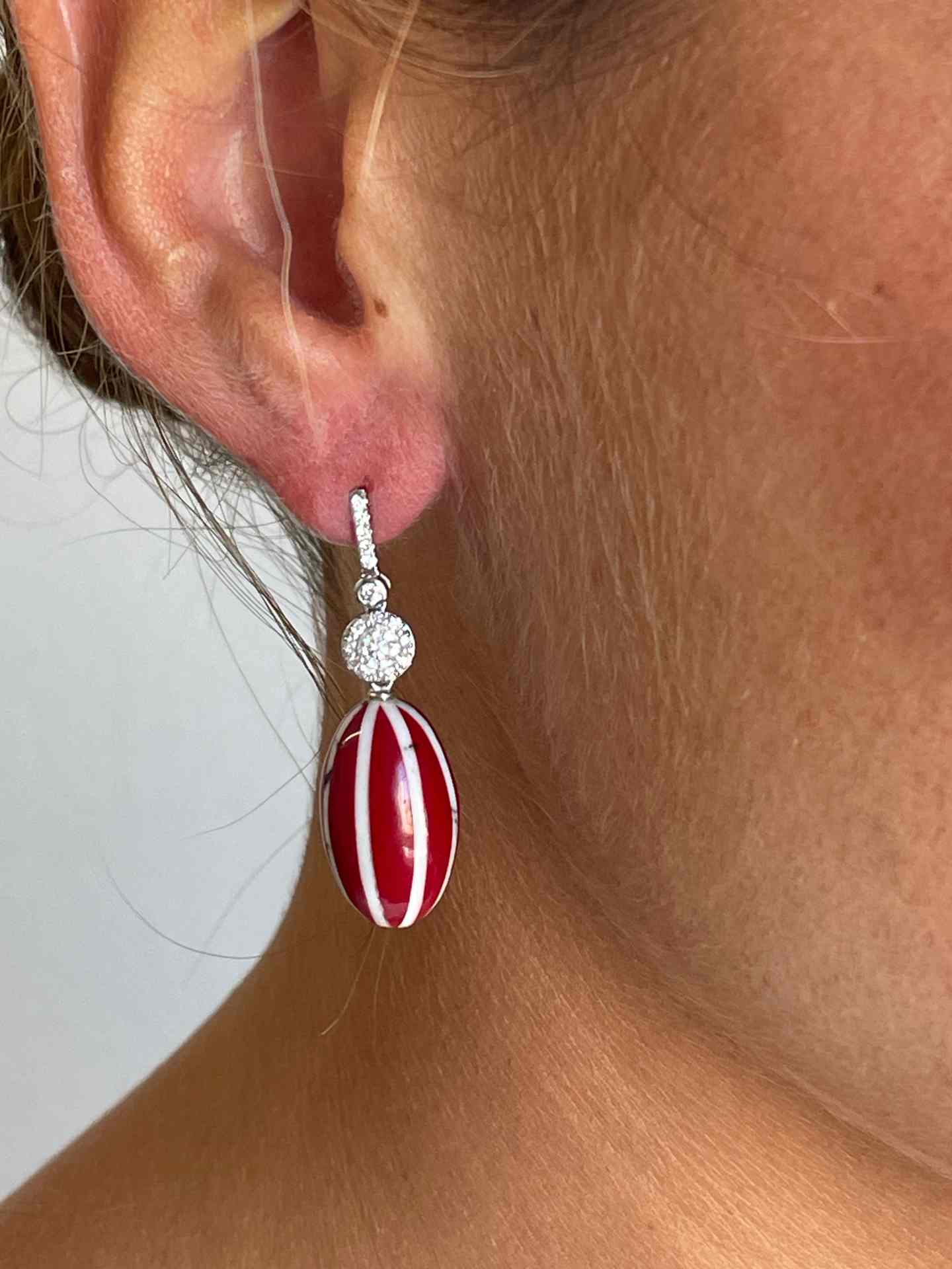 BRAEM, pendientes desmontables de oro