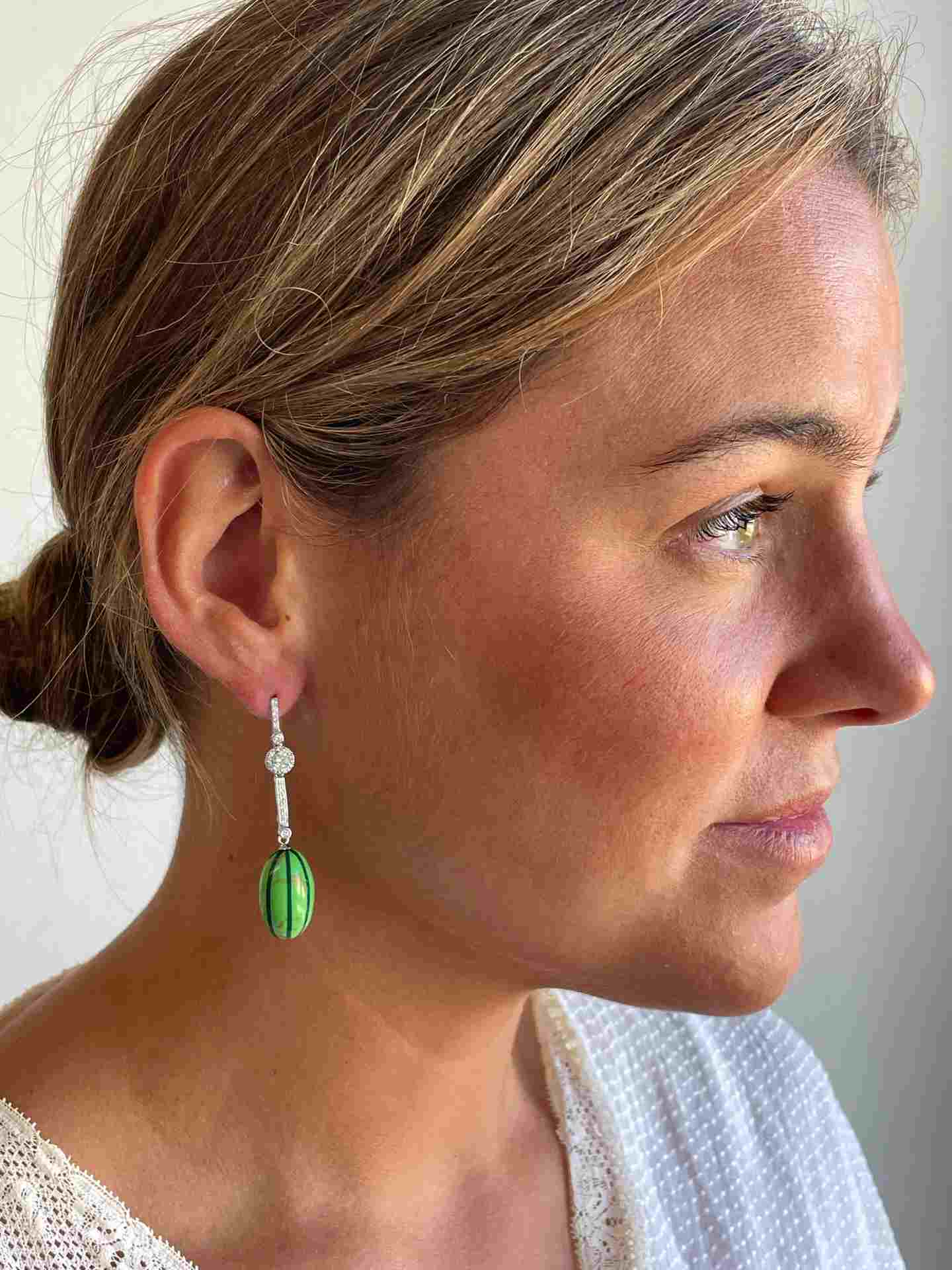 BRAEM, pendientes desmontables de oro