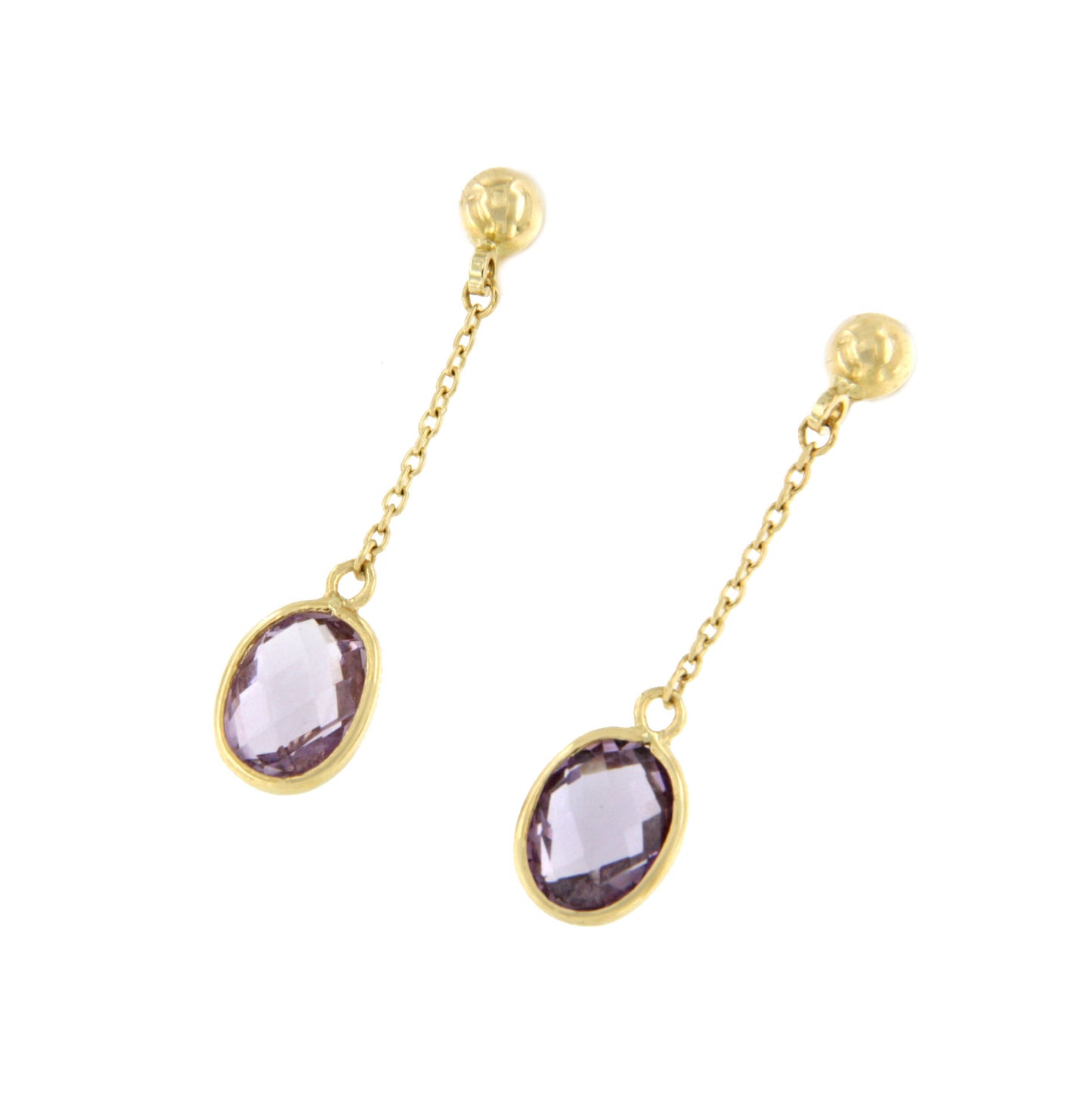 NARIÑO pendant in 18k yellow gold with amethyst