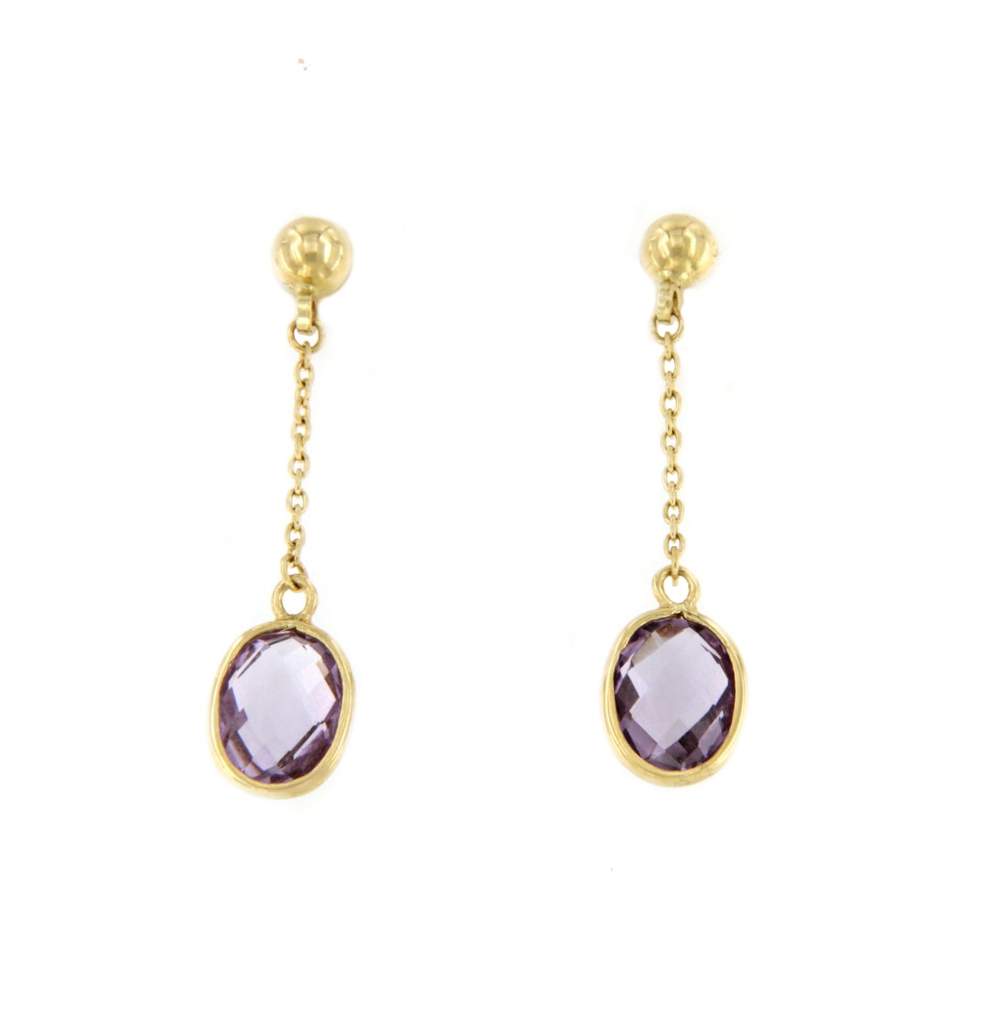 NARIÑO pendant in 18k yellow gold with amethyst