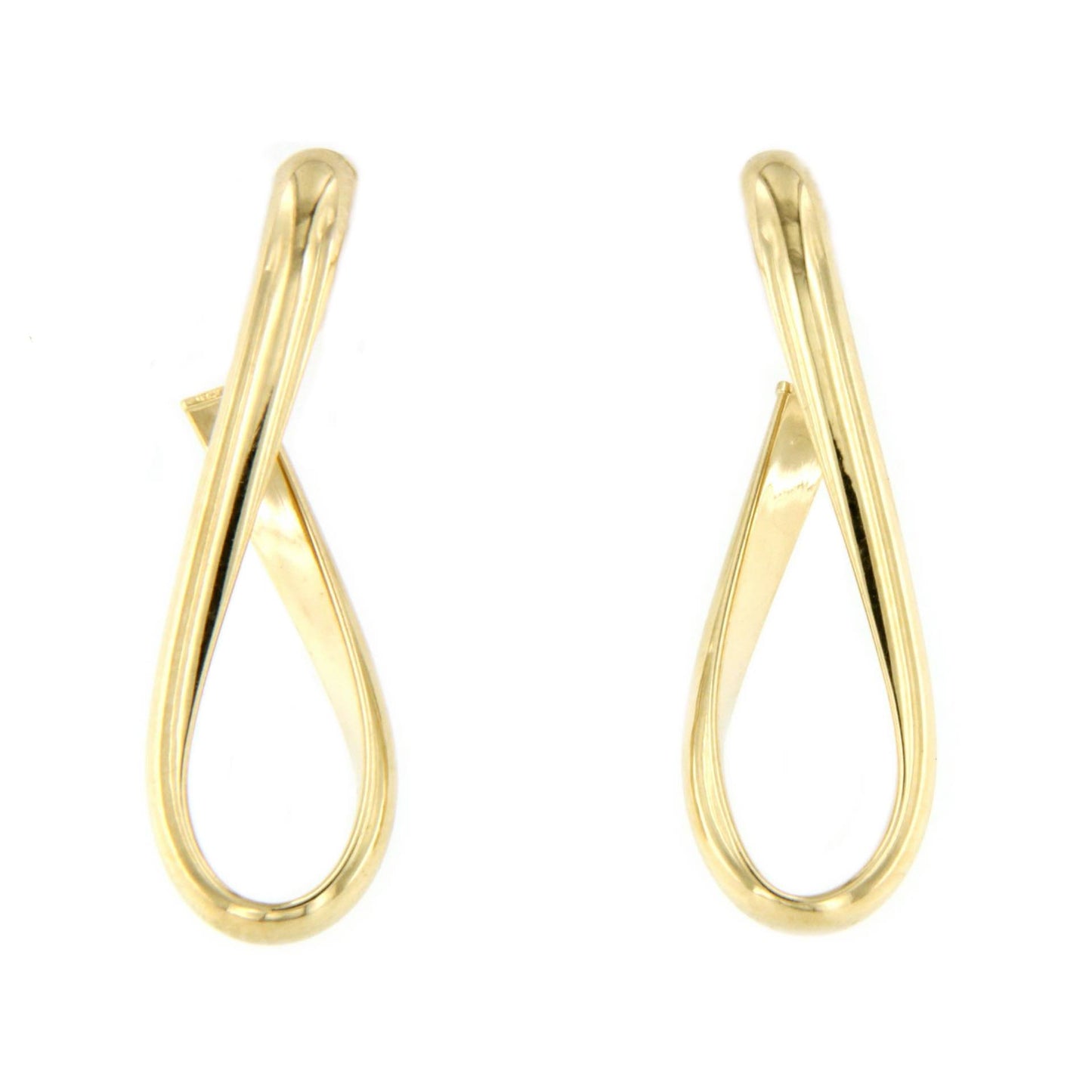 GRATO designer earrings in 18-karat yellow gold