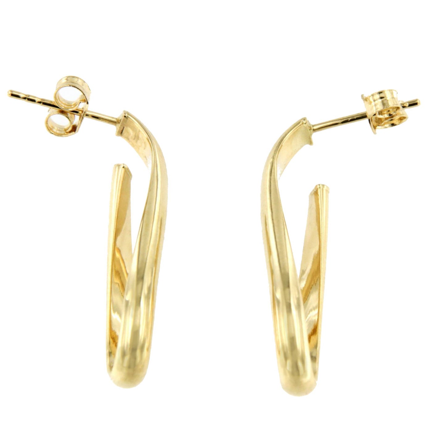 GRATO designer earrings in 18-karat yellow gold