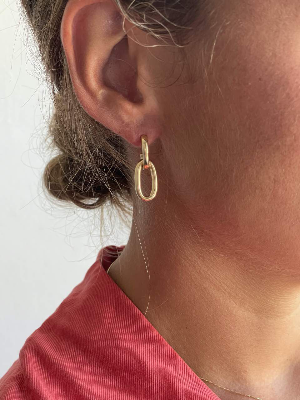 SALVADOR hoop earrings in 18k yellow gold