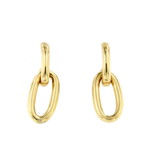SALVADOR hoop earrings in 18k yellow gold