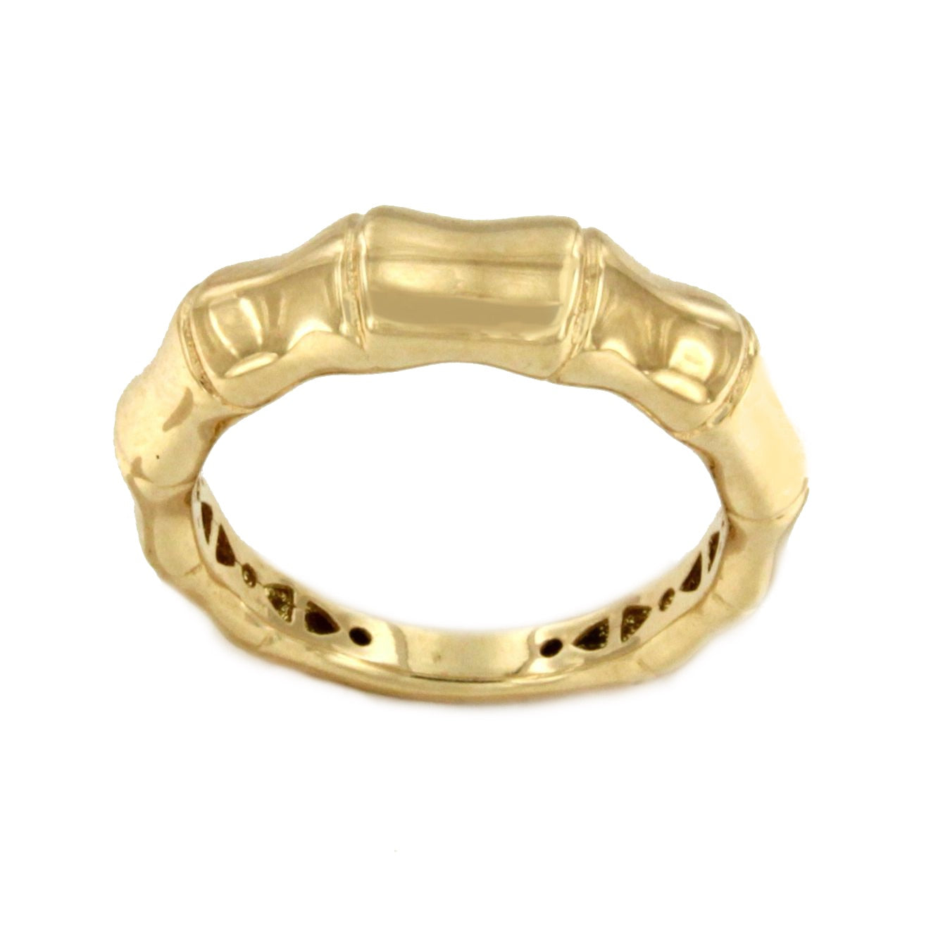 FANDANGO ring in plain 18-karat yellow gold