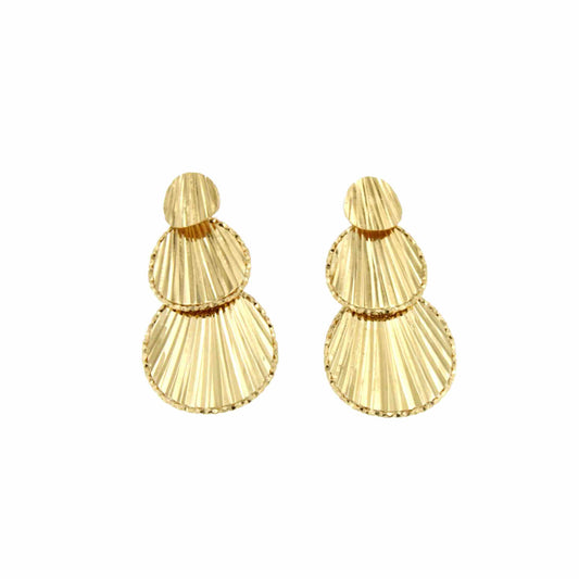 Pendant THOUGHTS articulated in 18k yellow gold