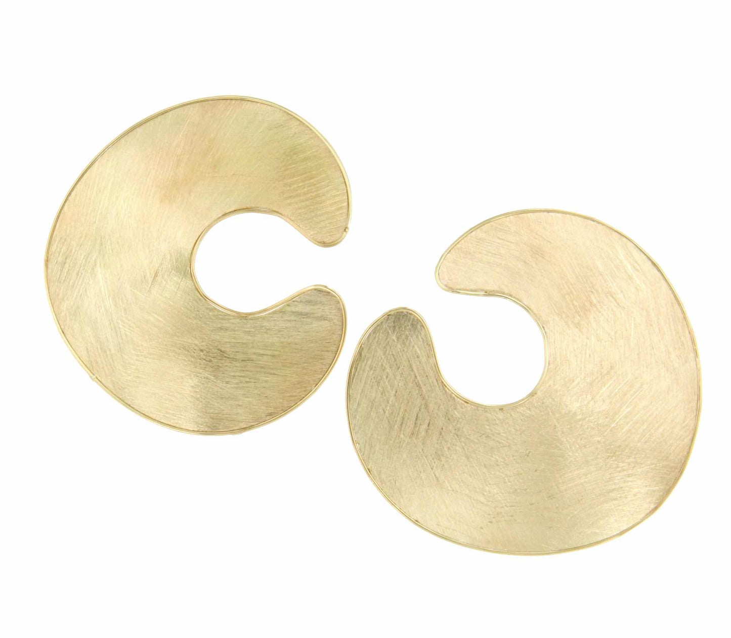 Large MARGARITA earrings in 18k yellow gold