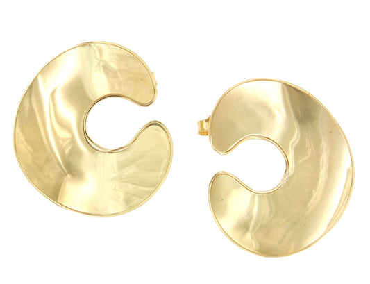 Roscon pendant in polished 18-karat yellow gold, modern style