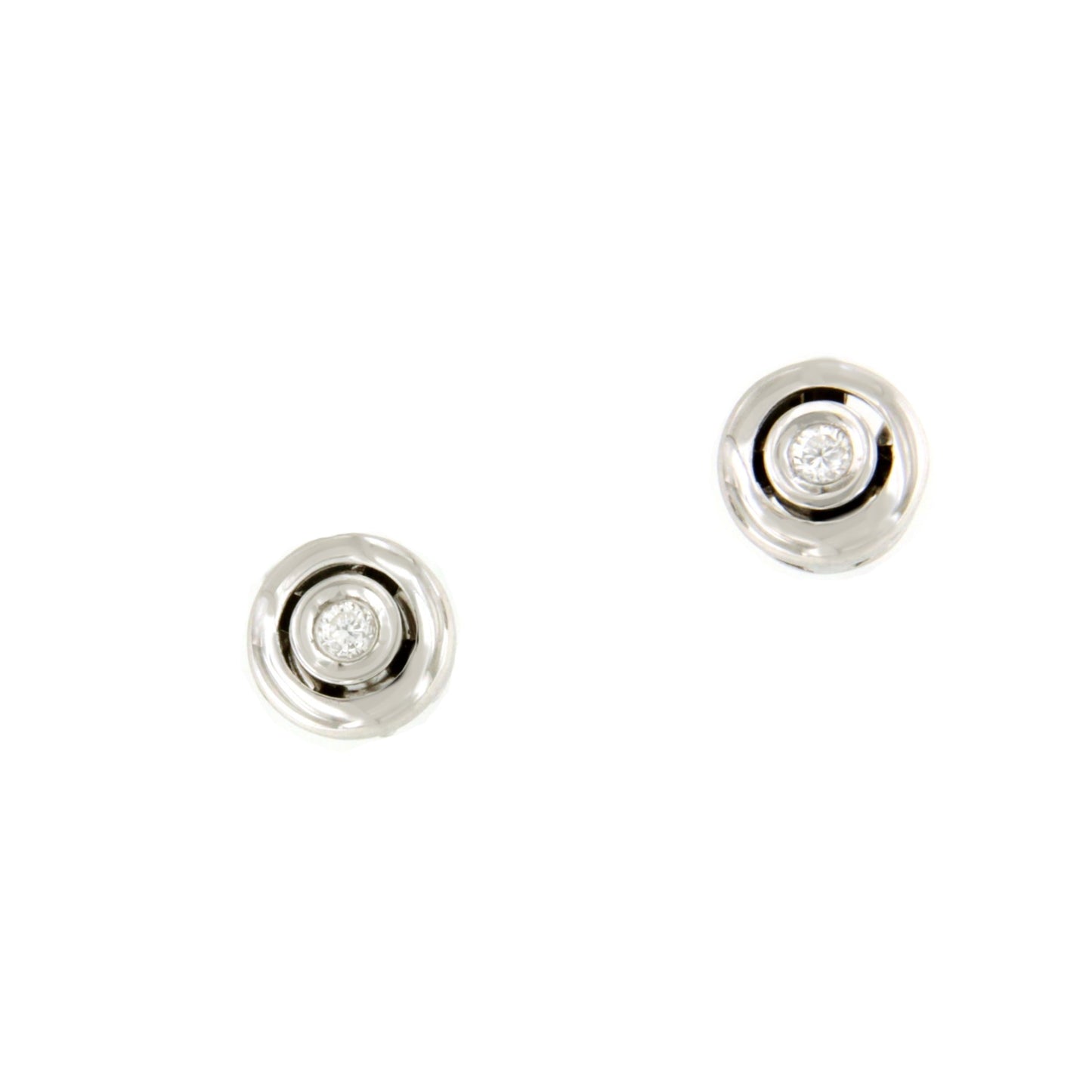 MOKKARILLOS detachable stud earrings with diamonds in 18k gold