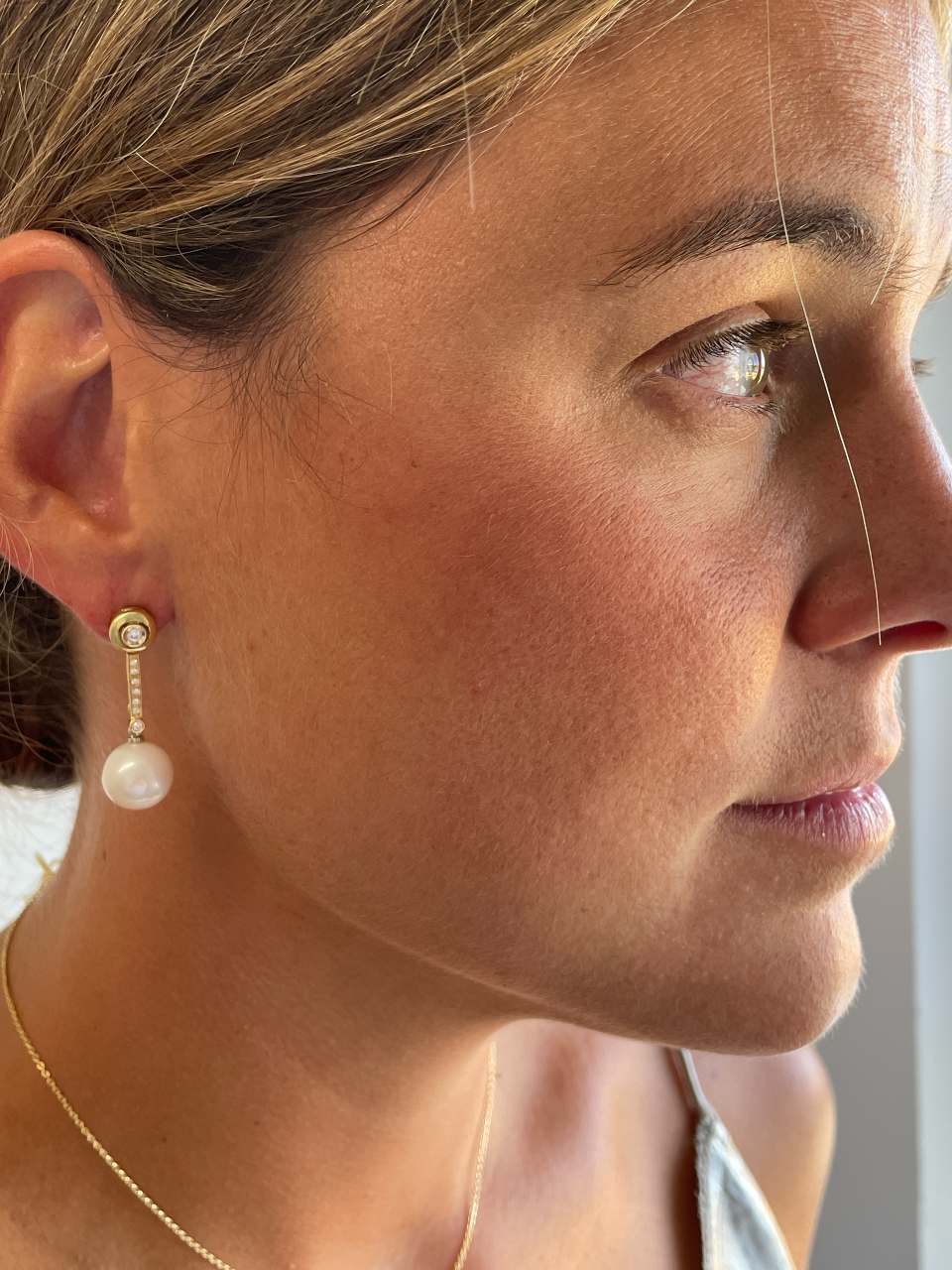 MOKKARILLOS detachable stud earrings with diamonds in 18k gold