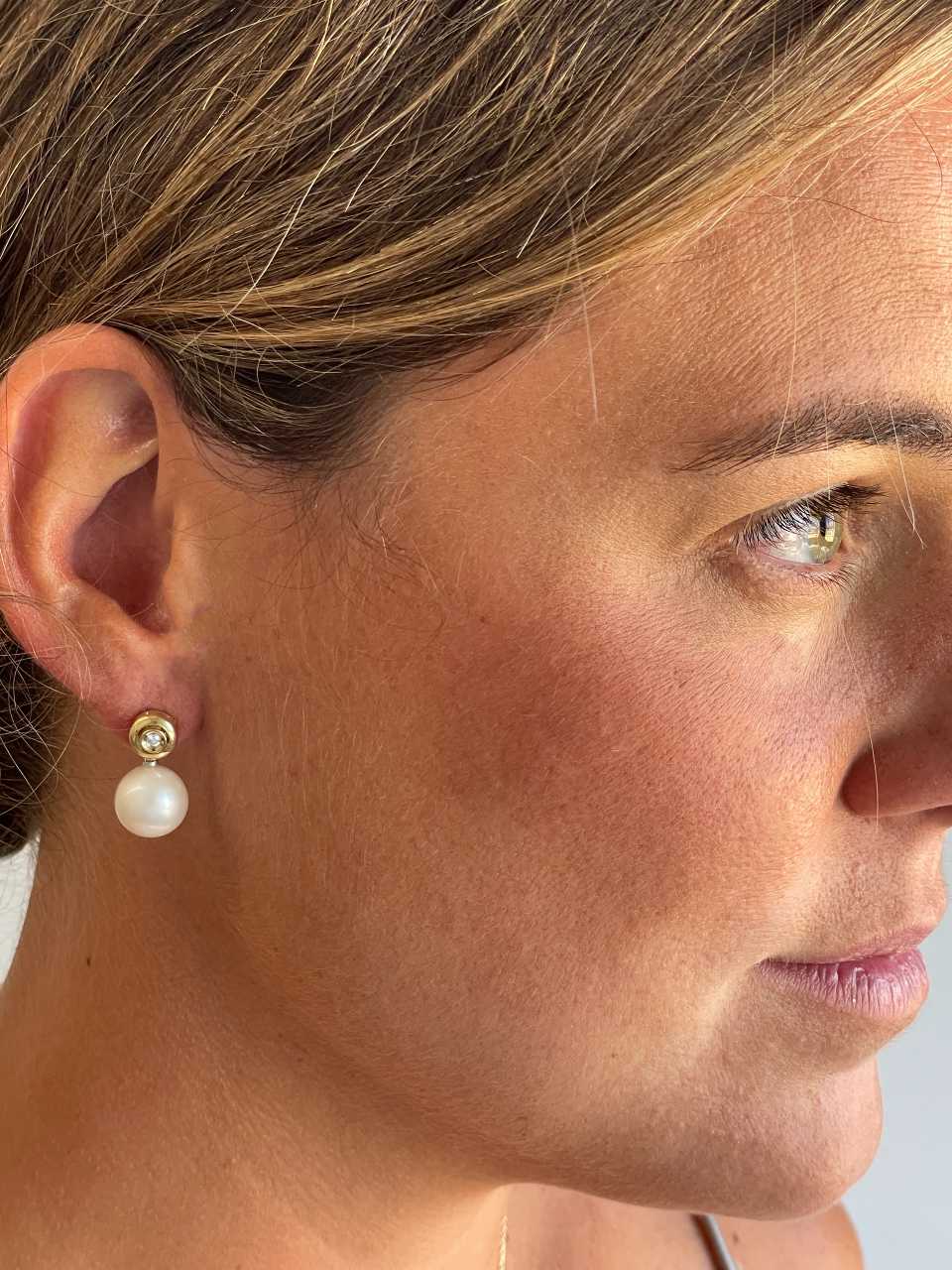 MOKKARILLOS detachable stud earrings with diamonds in 18k gold