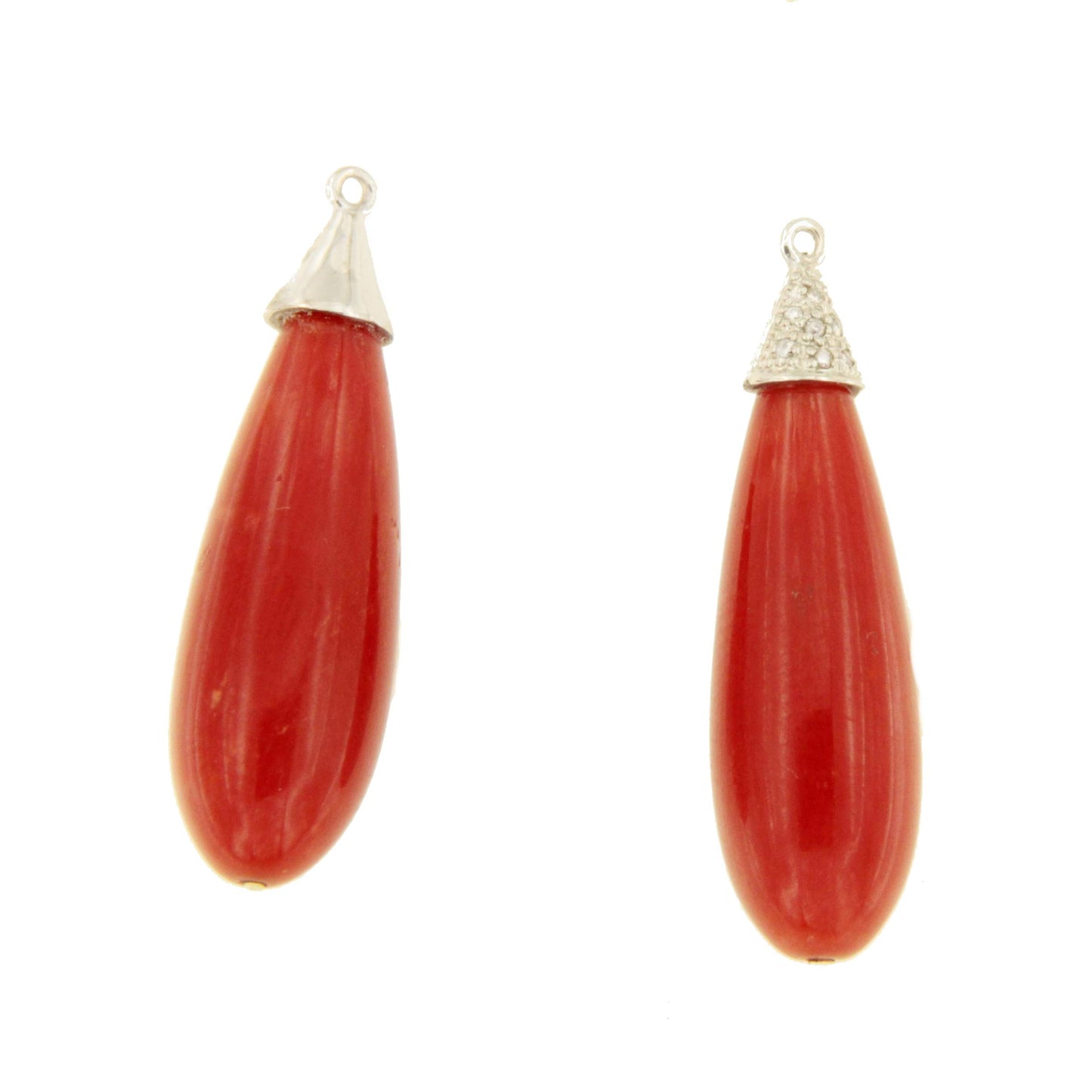 GUAJIRA, coral knobs with brilliant caps