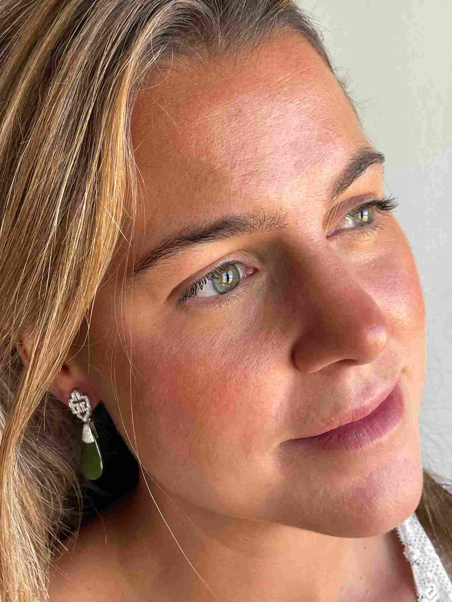 Perillas BANDIDO en jade con casquilla de brillantes