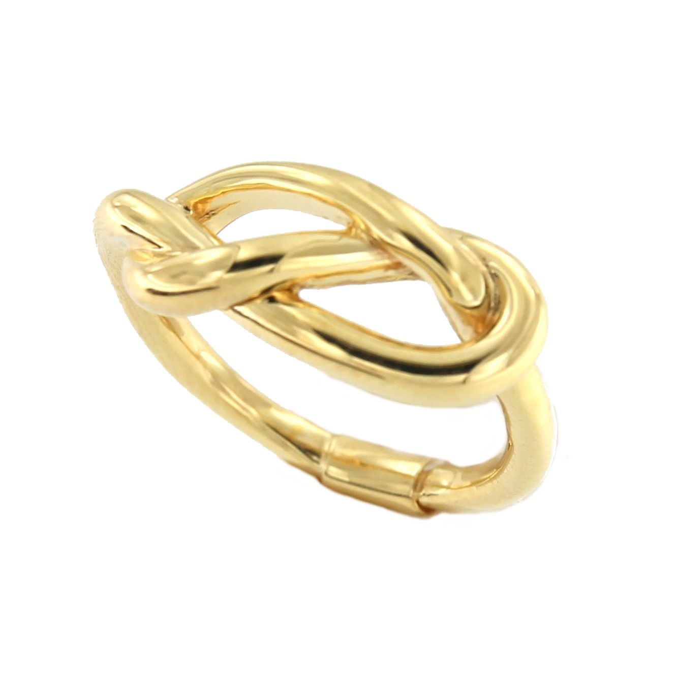 Anillo SIMGE en oro amarillo de 18 kilates con nudo marinero - Roman Joyero