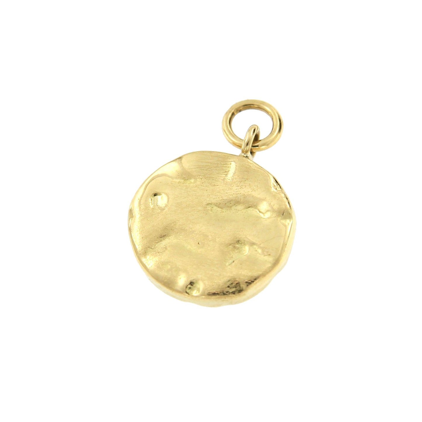 Colgante estrella de mar VERDA en oro amarillo de 18 kilates. - Roman Joyero