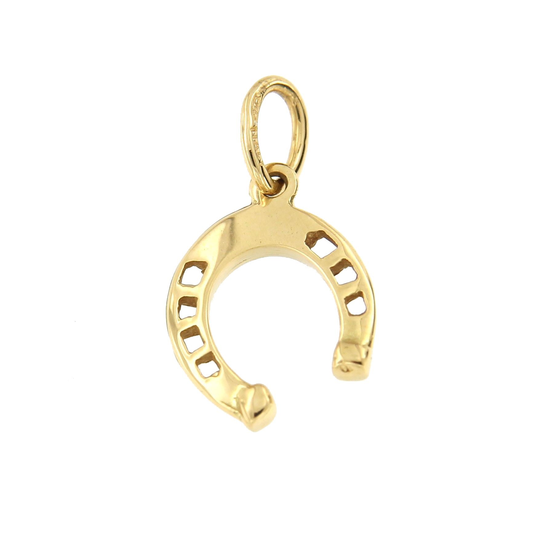 Colgante con un motivo herradura TANKUT en oro de 18 Kilates - Roman Joyero