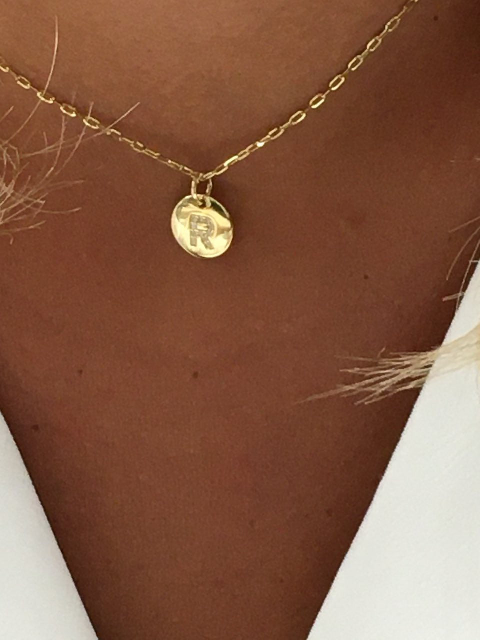 Cadenita SARAL clásica forzada limada en oro amarillo 18 kts