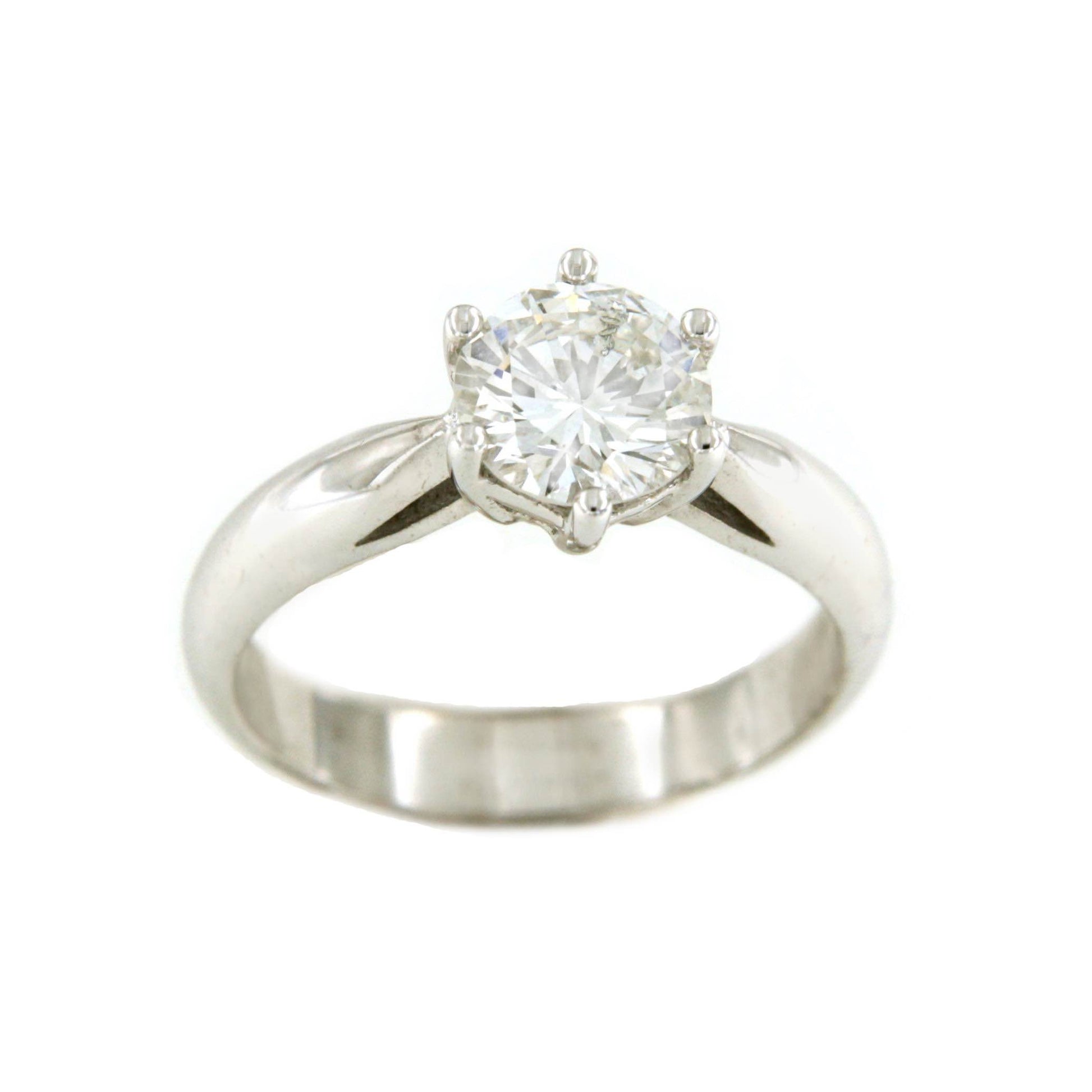 Solitario oro AMOR ETERNO con brillante