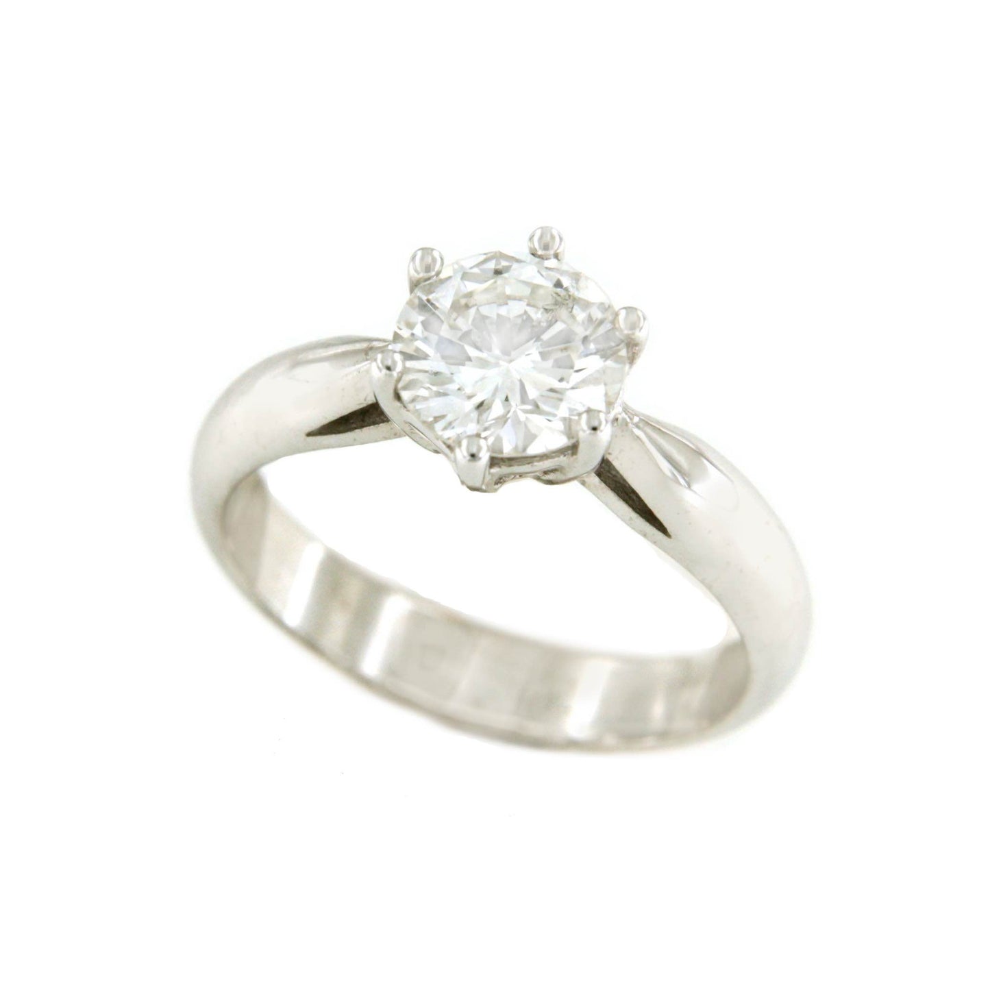 Solitario oro AMOR ETERNO con brillante