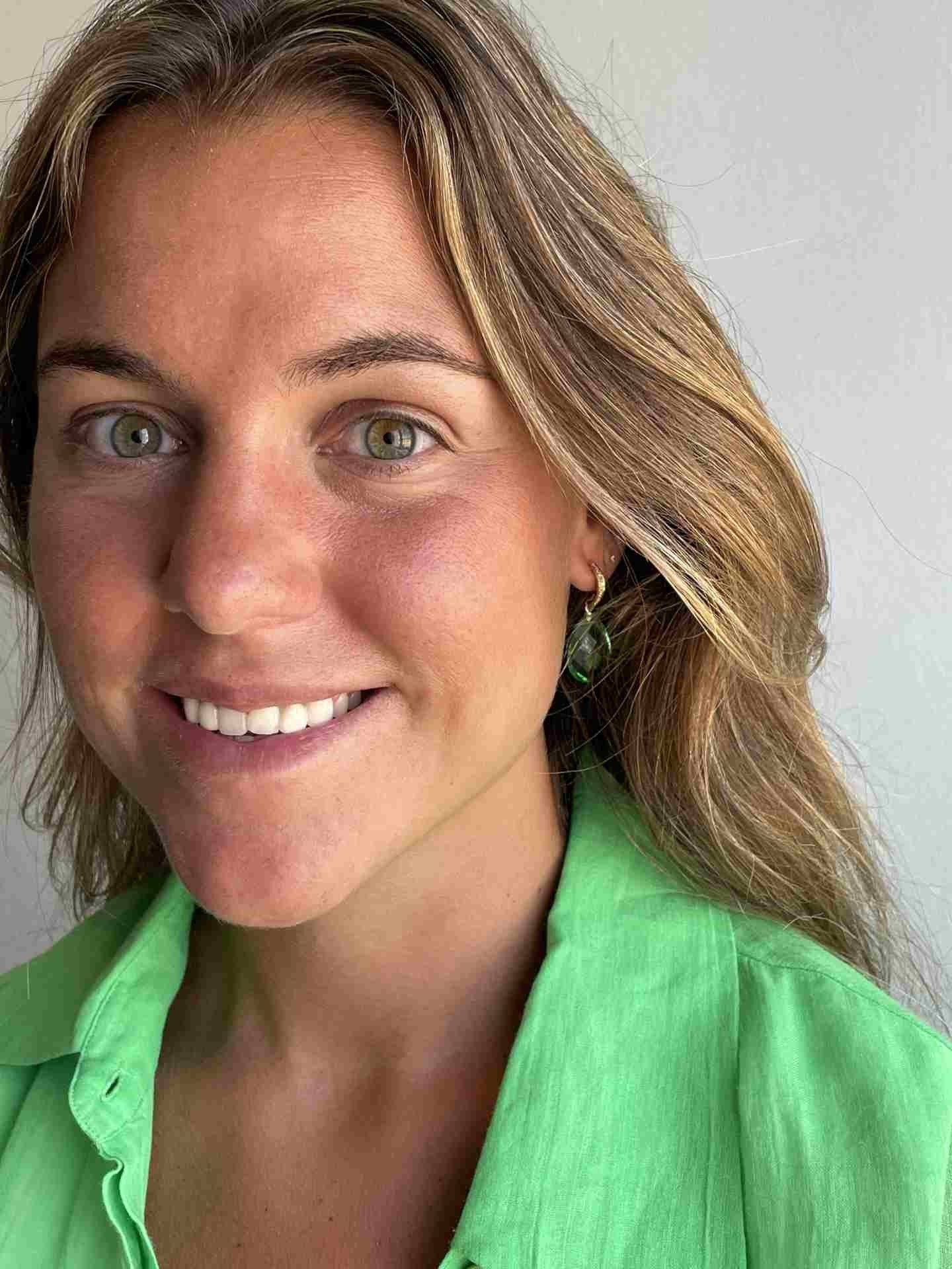 TIVOLI pendiente de brillantes oro amarillo 18 ktes y perillas