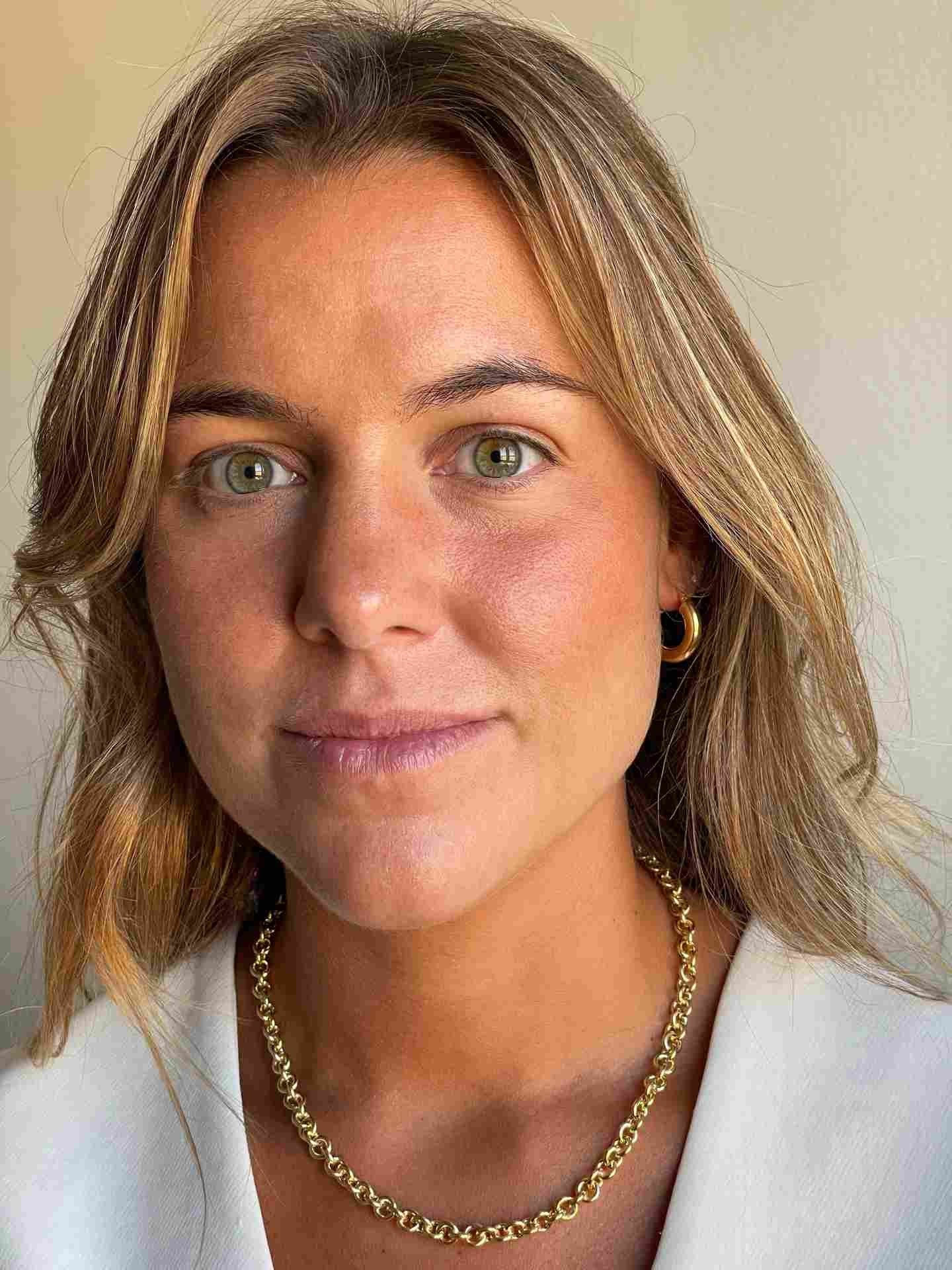 ROCK&ROLL gargantilla plata 1ª ley bañada oro eslabones redondos