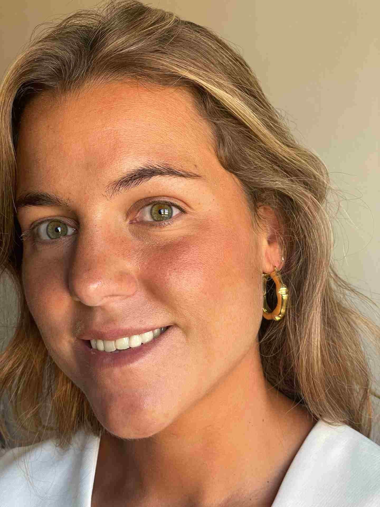 LA BOHEME argollas hexagonales en plata 1ª ley bañada oro - Roman Joyero