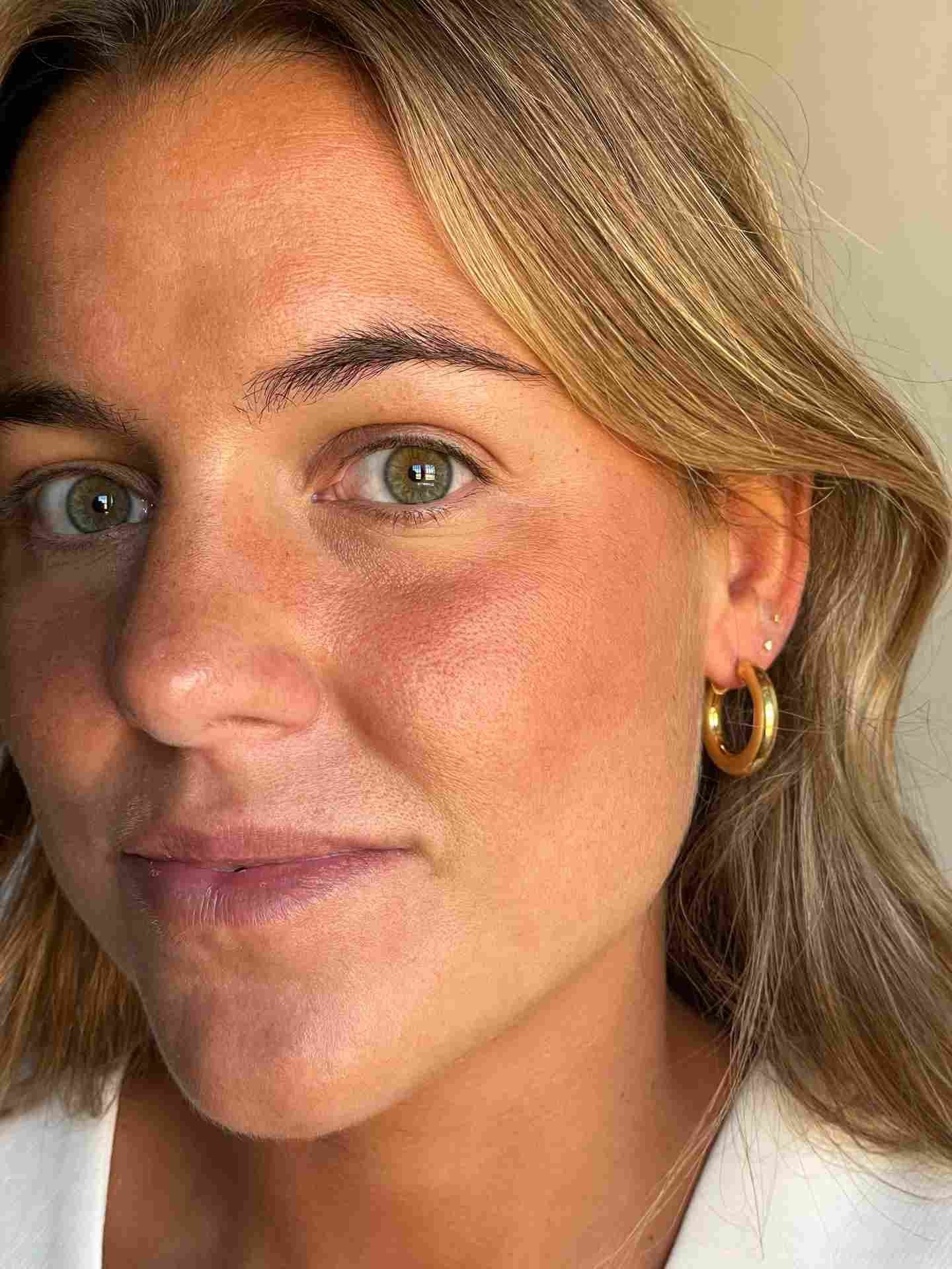 CAPITANO argollas redondas lisas en plata 1ª ley bañada oro