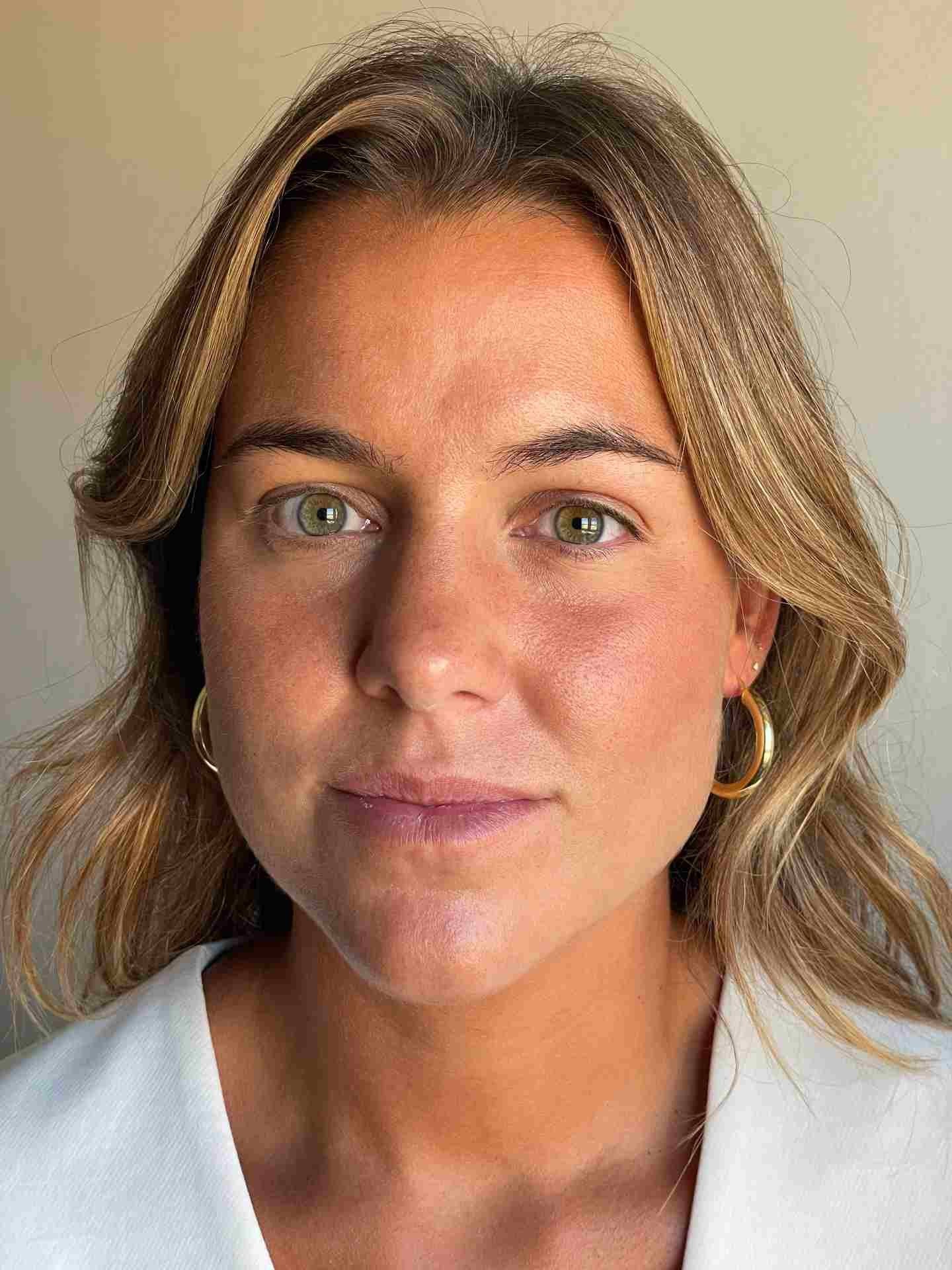 CAPITANO argollas redondas lisas en plata 1ª ley bañada oro