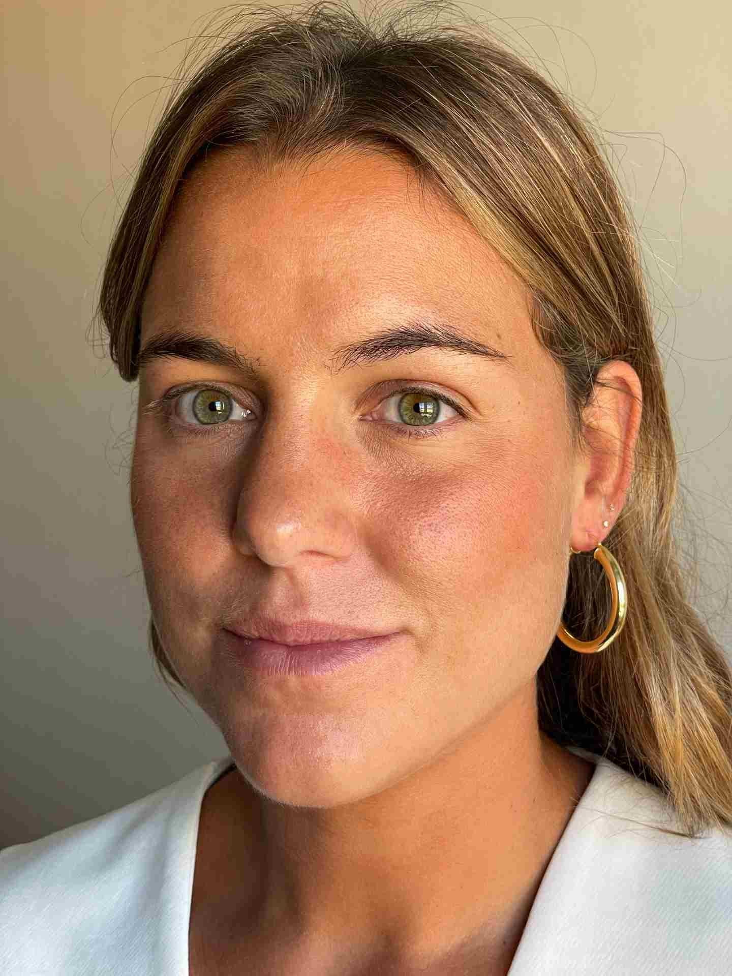 CAPITANO argollas redondas lisas en plata 1ª ley bañada oro