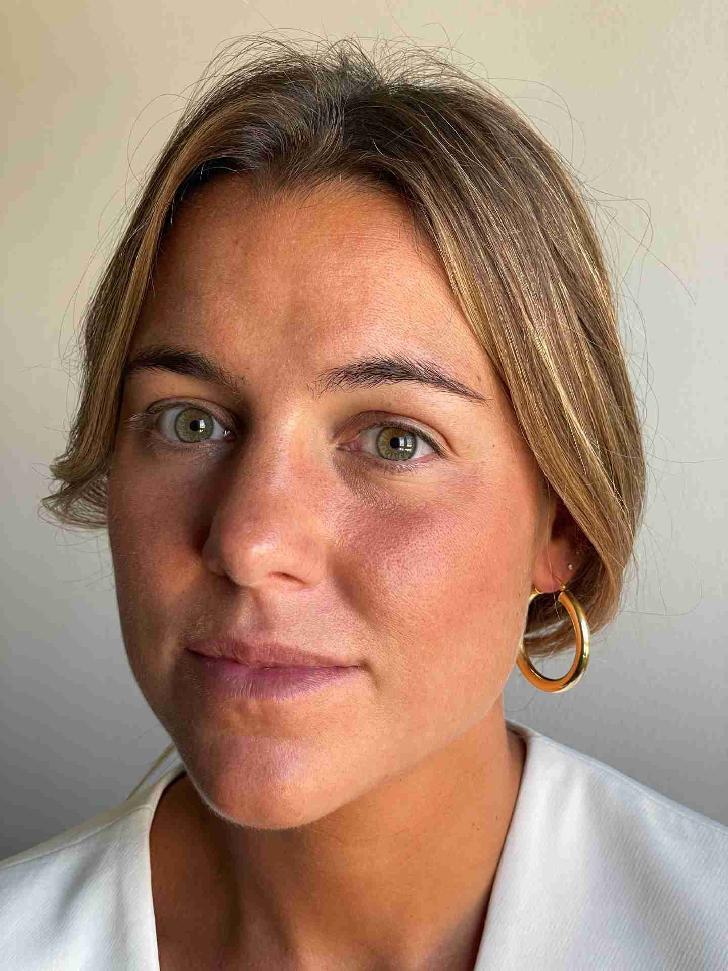 CAPITANO argollas redondas lisas en plata 1ª ley bañada oro