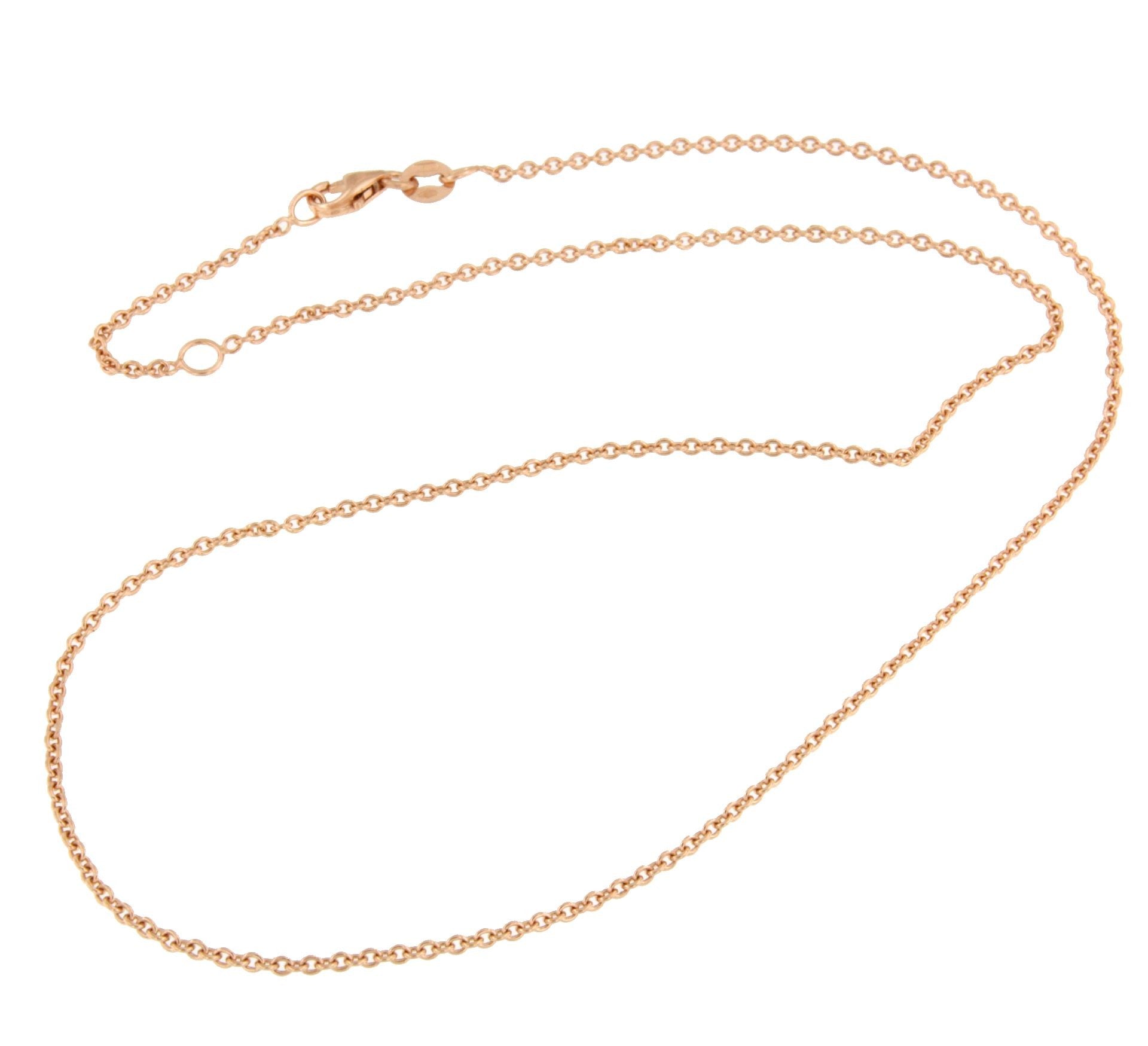 Cadenita YAREN forzada clásica en oro amarillo 18 kilates