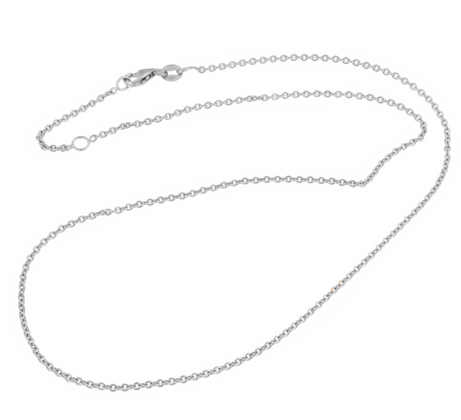 Cadenita YAREN forzada clásica en oro amarillo 18 kilates